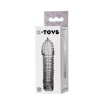 Насадка на пенис TOYFA  A-Toys Boyn, TPR, прозрачный, 15,2 см