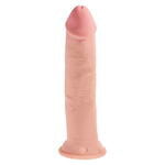 Фаллоимитатор на присоске King Cock Plus 9 Triple Density Cock - Flesh