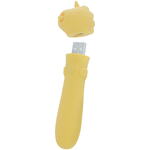 Вибропуля Unihorn USB - Bean Blossom, желтый