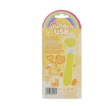 Вибропуля Unihorn USB - Bean Blossom, желтый